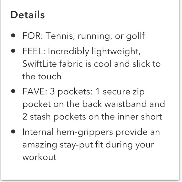 Athleta | White Ace Tennis Skort - Picture 7 of 11